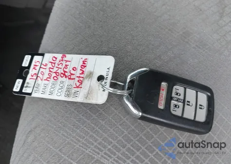 2016 Honda Odyssey Se from USA, damaged, VIN 5FNRL5H33GB158645